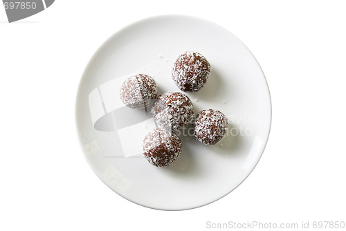 Image of Chocolate ball cakes
