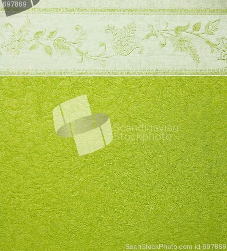 Image of Green wallpaper background