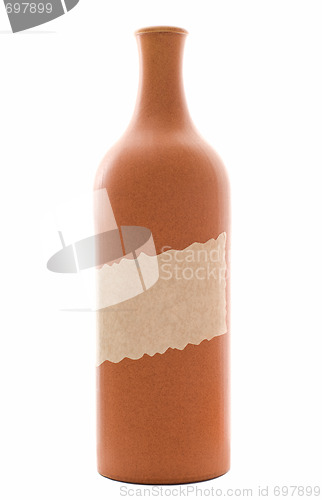 Image of Clay wine bottle