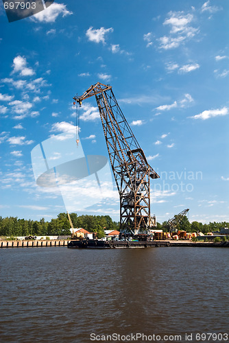 Image of Dock crane