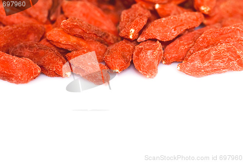 Image of Goji berries background