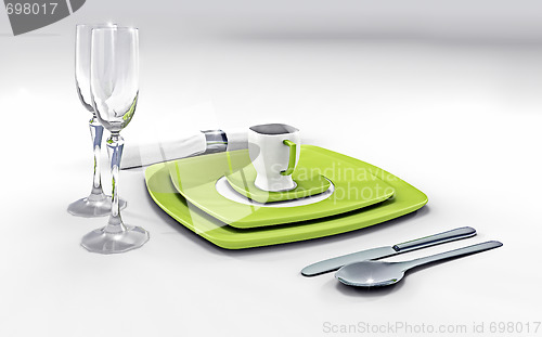 Image of dish set