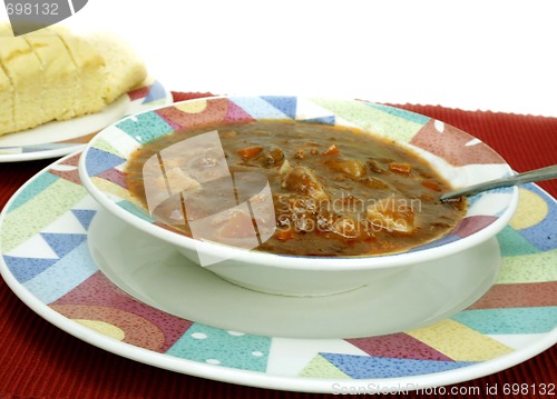 Image of Bowl of Home made beef stew