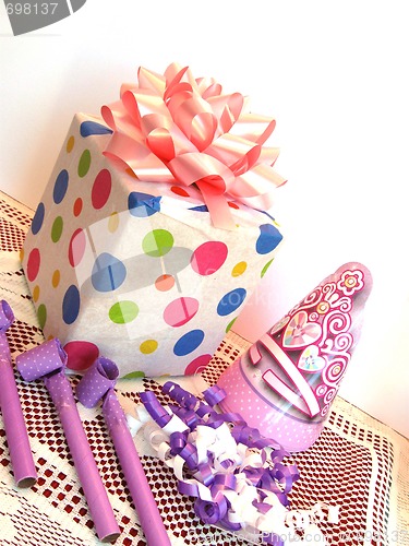 Image of Birthday gifts and favors