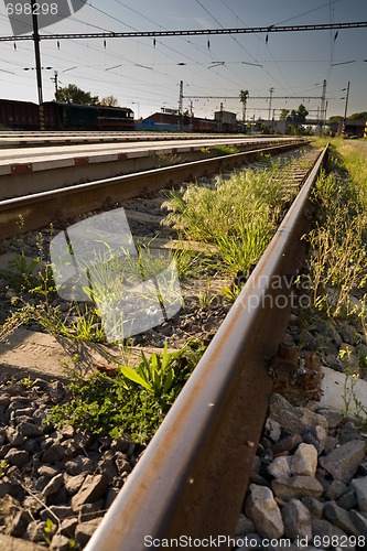 Image of rail track