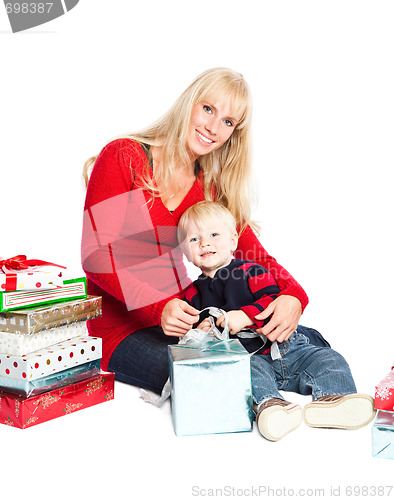 Image of Christmas family gifts
