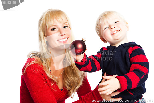 Image of Christmas family 