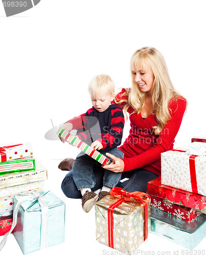 Image of Christmas family gifts