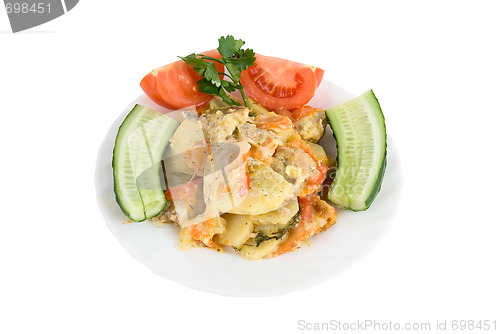 Image of Healthy restaurant food