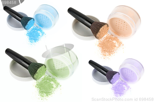 Image of Color face powders set 