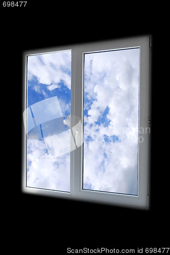 Image of  plastic window