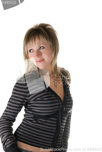 Image of Pretty posing woman