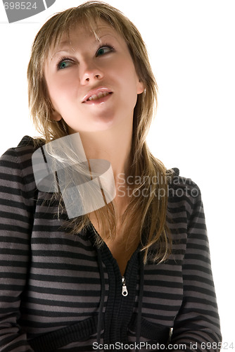 Image of Dreaming girl