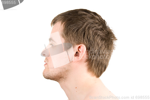 Image of man profile portrait