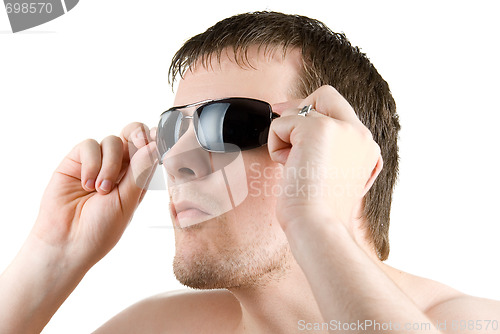 Image of Man in sunglasses 