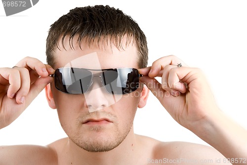 Image of Black sunglasses 