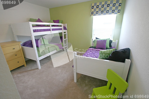 Image of Twin and Bunk Bedroom