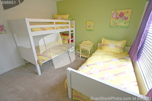 Image of Twin and Bunk Bedroom