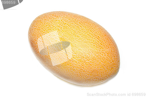 Image of Fresh tasty melon isolated on white background