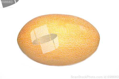 Image of Fresh tasty melon isolated on white background