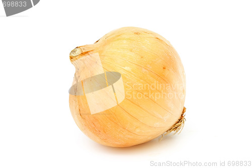 Image of Tasty kitchen. Fresh vegetables isolated on white