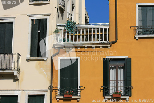 Image of Old houses in Venice