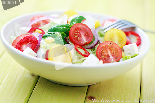 Image of vegetable salad