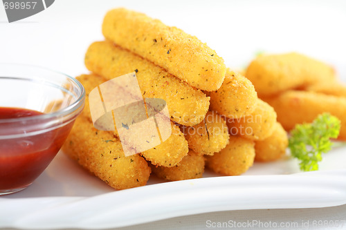 Image of Mozzarella fried sticks