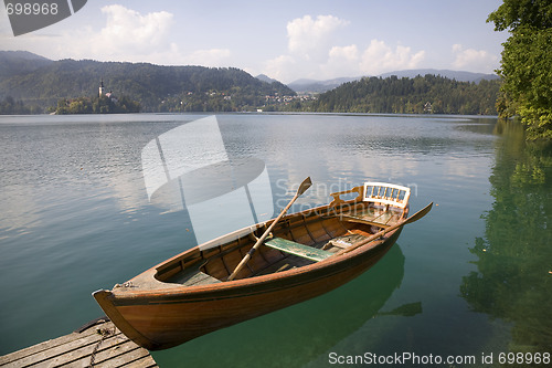 Image of Lake Bled Slovenia