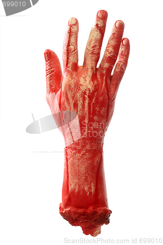 Image of Bloody hand