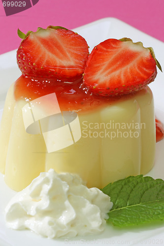 Image of Vanilla pudding