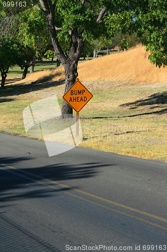 Image of Bump Ahead Road Sign