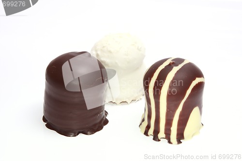 Image of Chocolate covered meringue confection