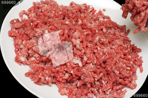 Image of White plate mincemeat