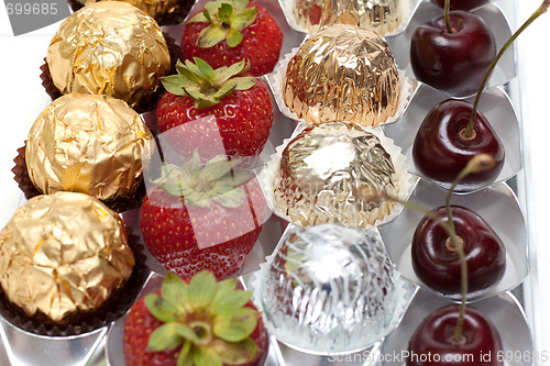 Image of Sweetmeats strawberries cherries crop