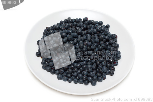 Image of Plate with whortleberry