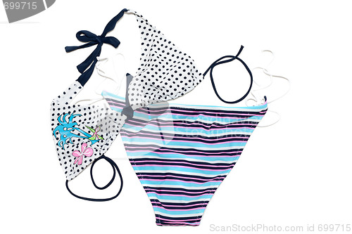 Image of Swimsuit striped