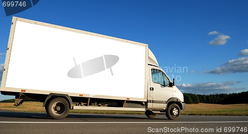 Image of White minitruck