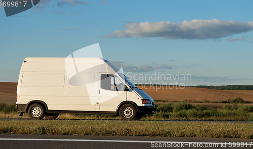 Image of White minitruck