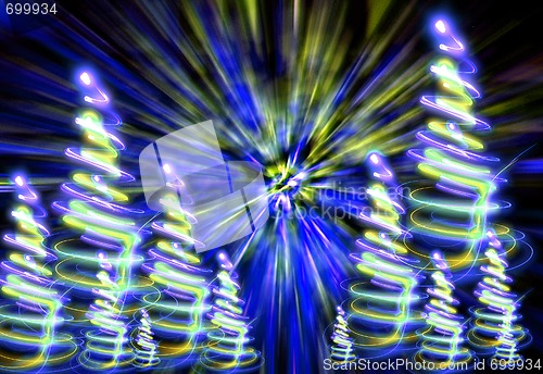 Image of xmas forest