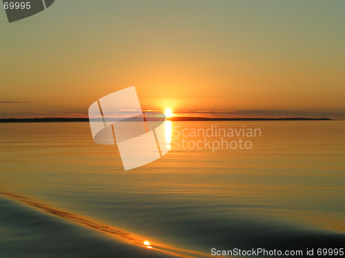 Image of Sunset at F&#229;r&#246;sund