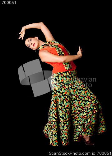 Image of Spanish Flamenco dancer