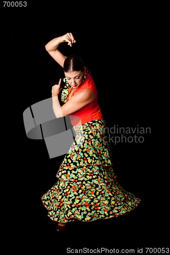 Image of Spanish Flamenco dancer