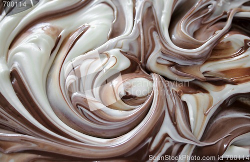 Image of chocolate swirl