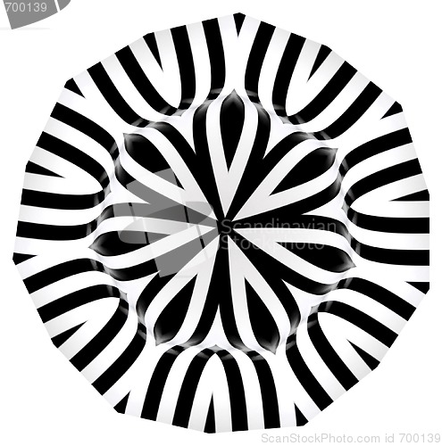 Image of black and white abstract