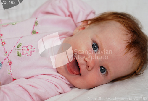 Image of laughing baby