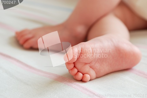 Image of little baby feet