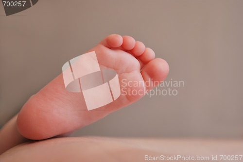 Image of foot of baby