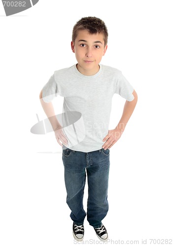 Image of boy hands on hips