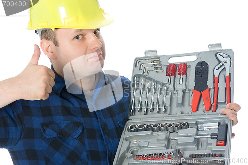 Image of Thumb up handyman